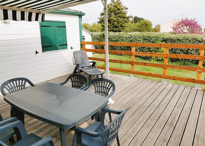 Mobil L'evasion Prázdninový dům Brem Sur Mer